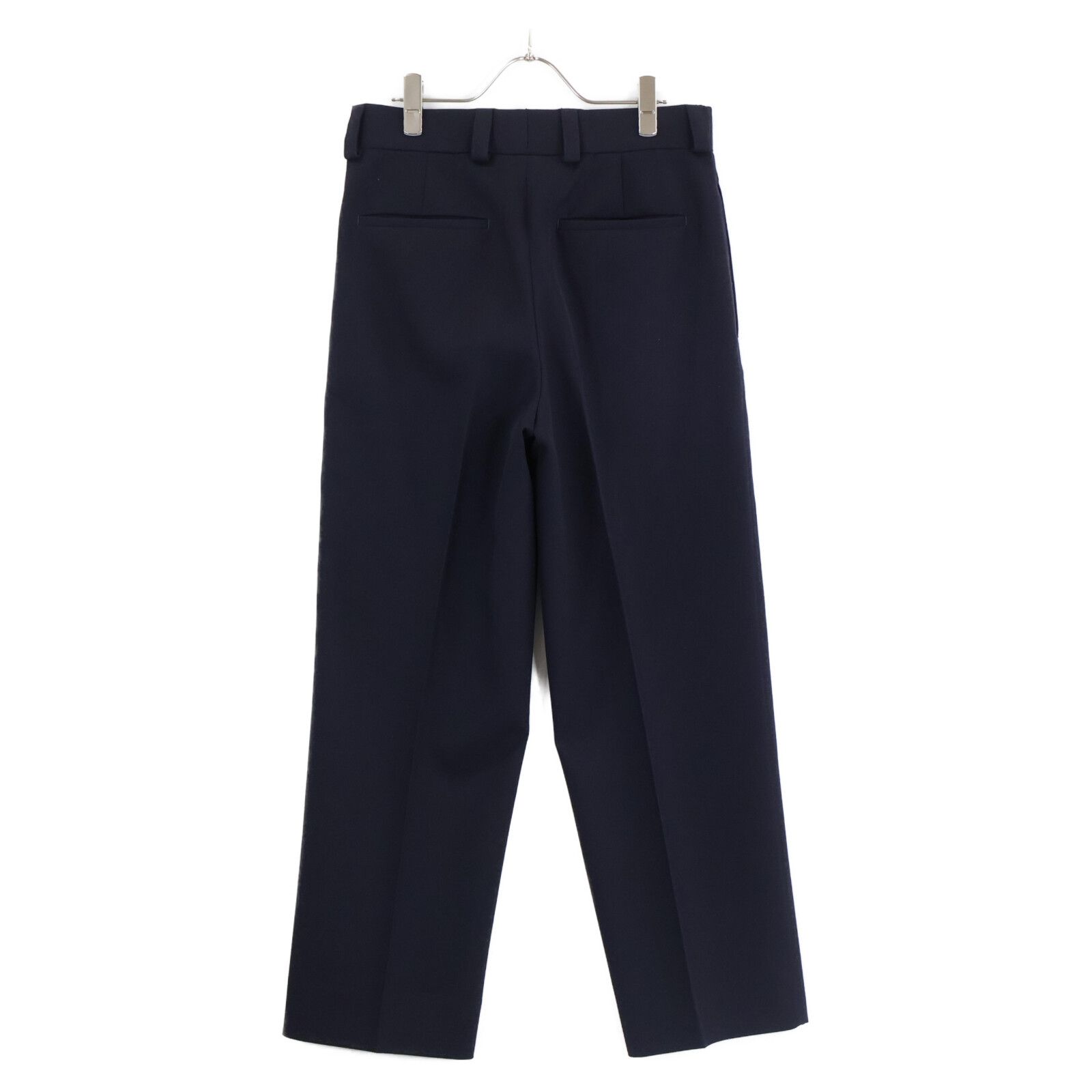 JIL SANDER ジルサンダー 24年 ﾜｰﾄﾞﾛｰﾌﾞ ﾈｲﾋﾞｰ WTROUSER05 44 - メルカリ