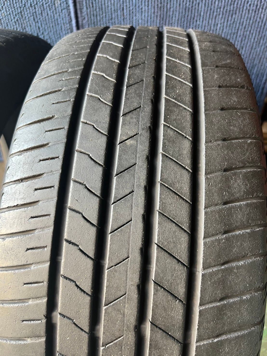 製造 溝6.5分山 BRIDGESTONE REGNO GR001 2本 225 45R18 走行面傷有り ASP3098