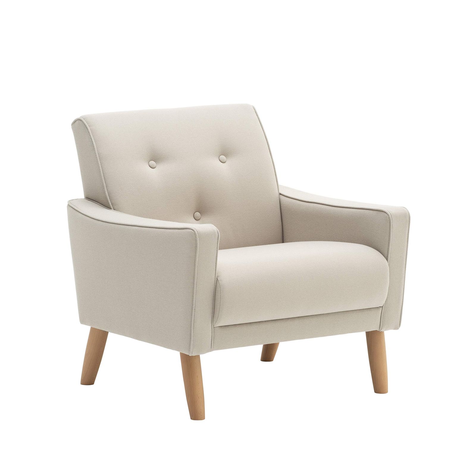 カリモク正規品 ノバリエ by karimoku 21ソファー 1シーター ベージュ U37100AEG amazon ブランド