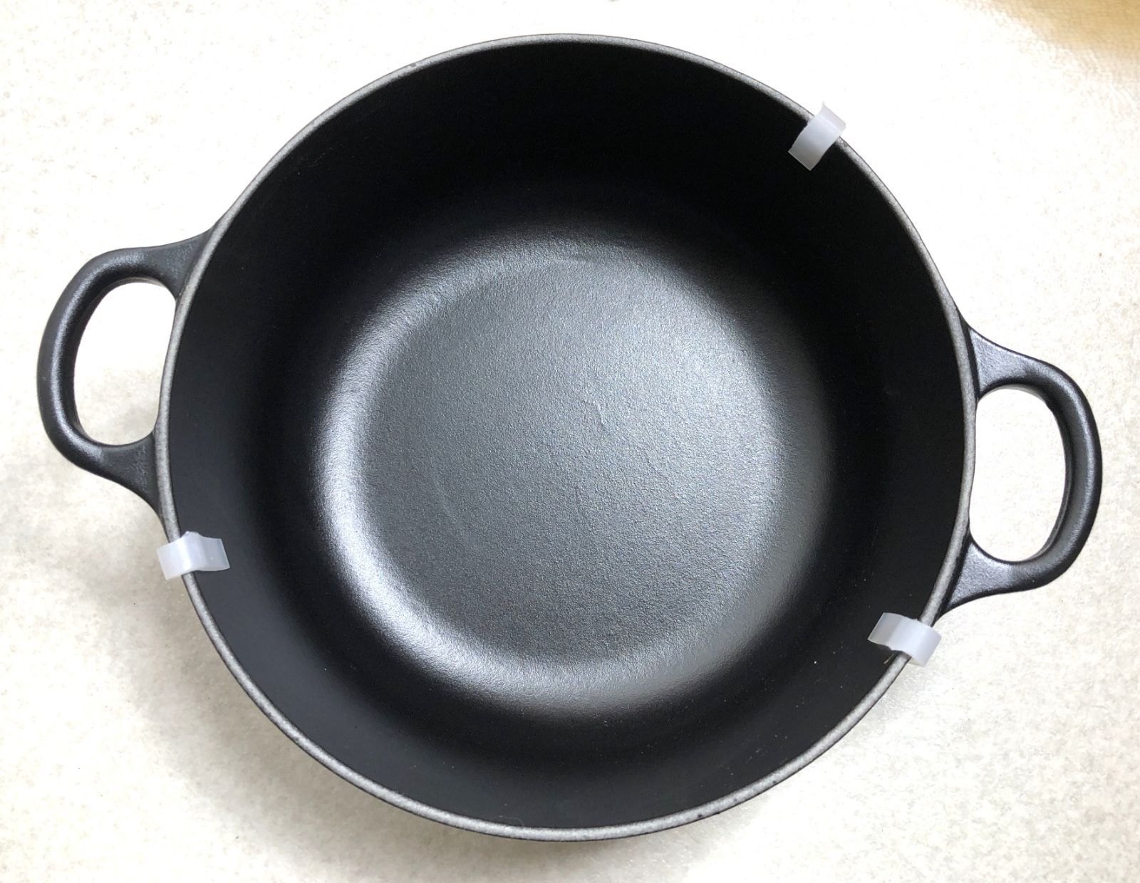 LE CREUSET ブラック 両手鍋 20cm 【公式通販】