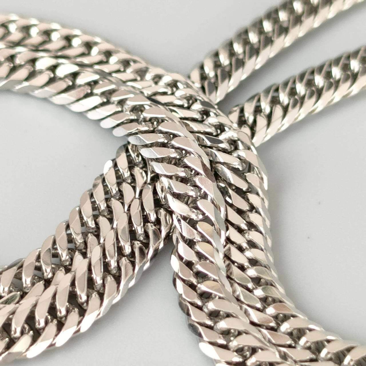 PT850 キヘイ ネックレス 50cm ダブル6面 喜平 3mm