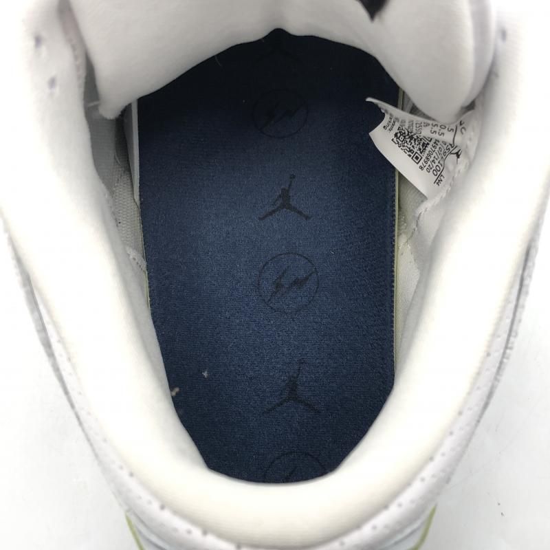 【中古】NIKE × Fragment AIR JORDAN 3 スニーカー 25.5cm DA3595-100 ナイキ フラグメント エア  ジョーダン3[10]