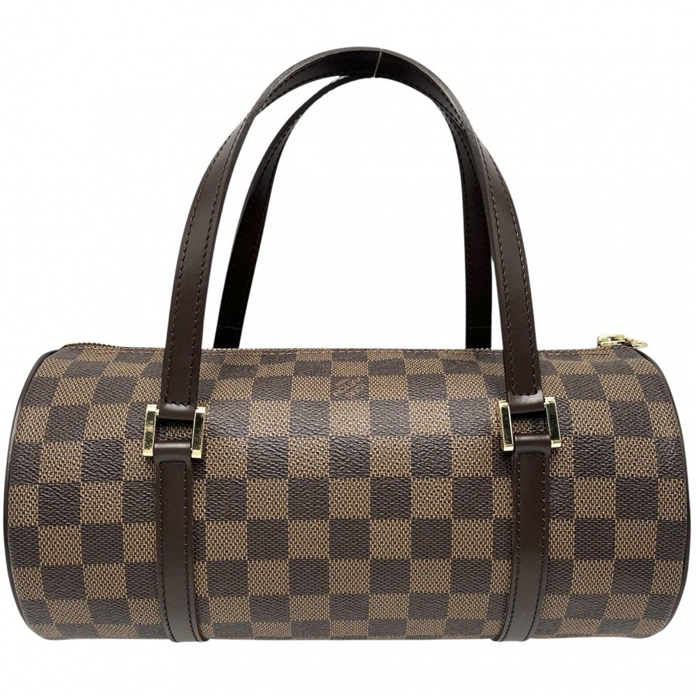 ルイヴィトン ハンドバッグ レディース パピヨン26 肩掛け 鞄 かばん LOUIS VUITTON N51304 ダミエキャンバス ブラウン 茶 ゴールド金具 品