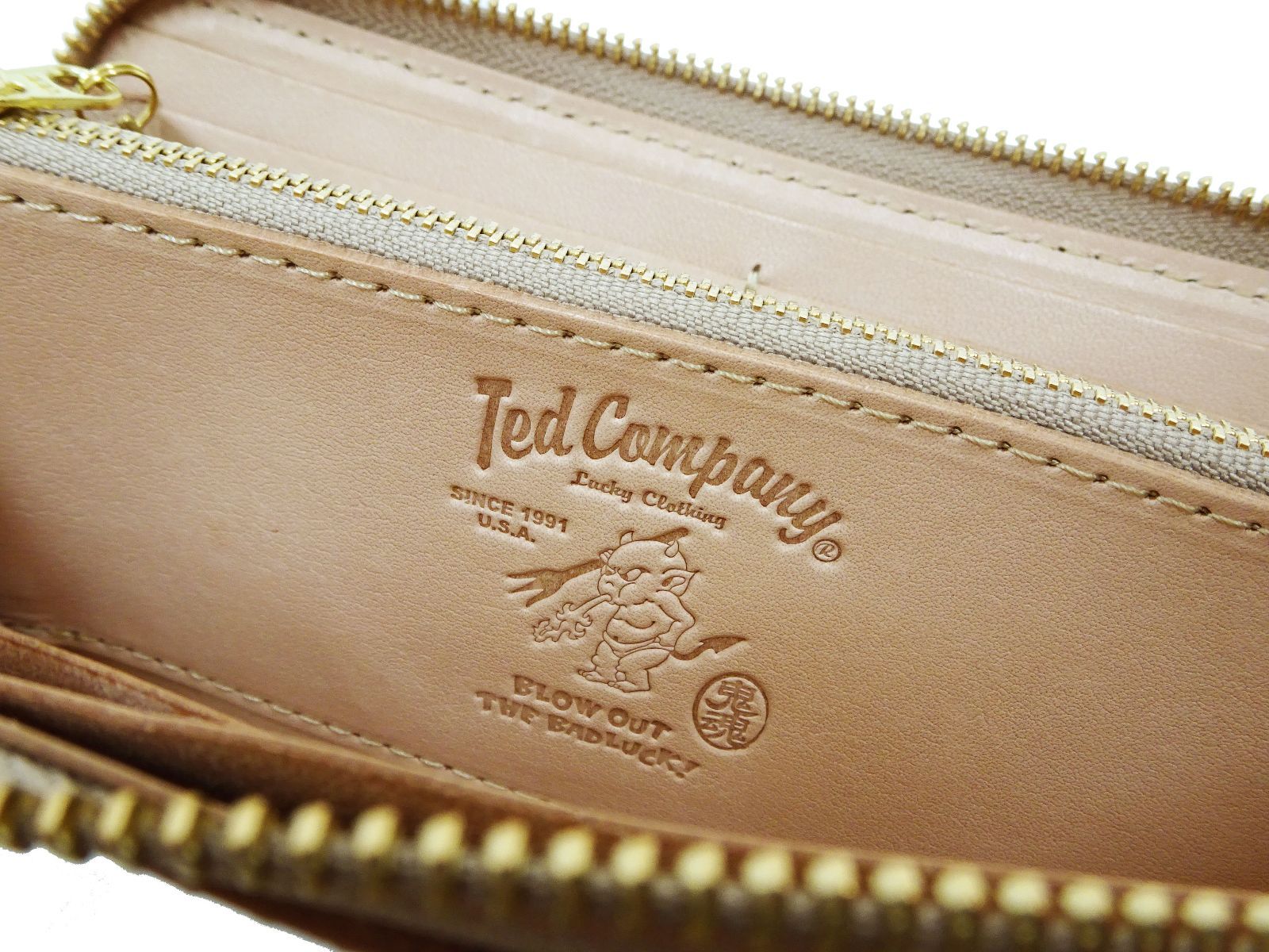 テッドマン TEDMAN ラウンドジップウォレット TDW-250 栃木レザー