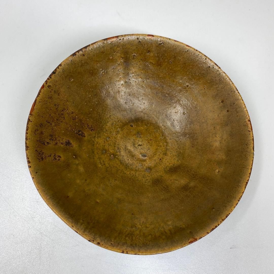 古代　朝鮮　茶碗　仕覆付　幅約13.7㎝　東さ6-0912① 古代 朝鮮 茶碗 仕覆付 幅約13.7㎝ 東さ6-0912① - メルカリ