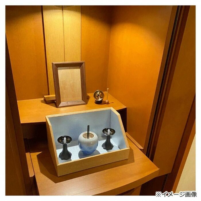 東海製蝋 ローソク 安心空間 お仏壇用防火台 Wood オーク 600-02
