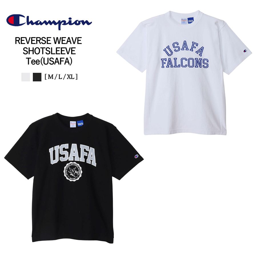 CHAMPION / チャンピオン REVERSE WEAVE SHOTSLEEVE Tee (USAFA