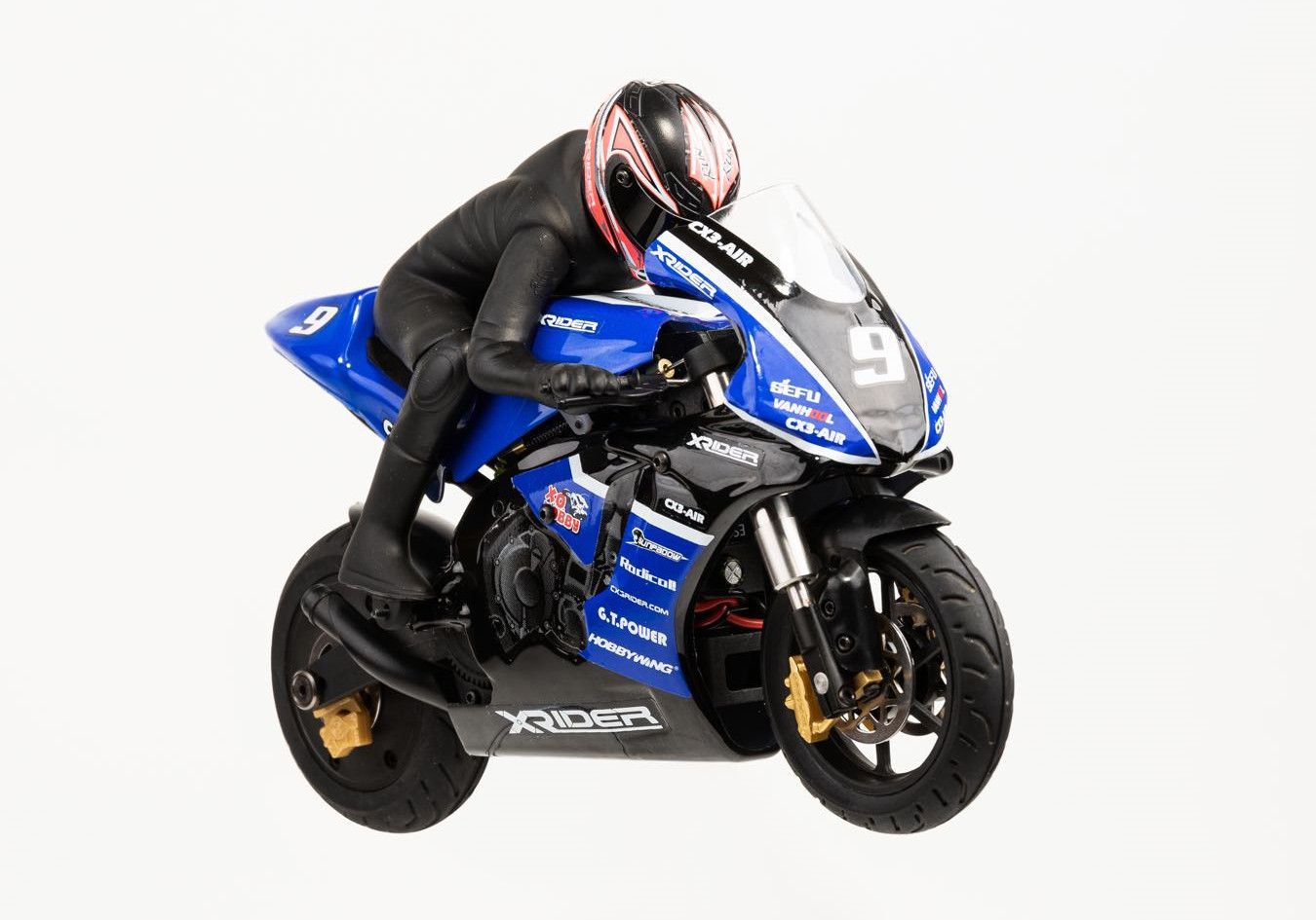 走行性能抜群 ☆ 1/10 RC バイク CX3 ☆ 新設計・カーボンフレーム ・ベルトドライブ ☆ XRider CX3 AIR RTR - メルカリ