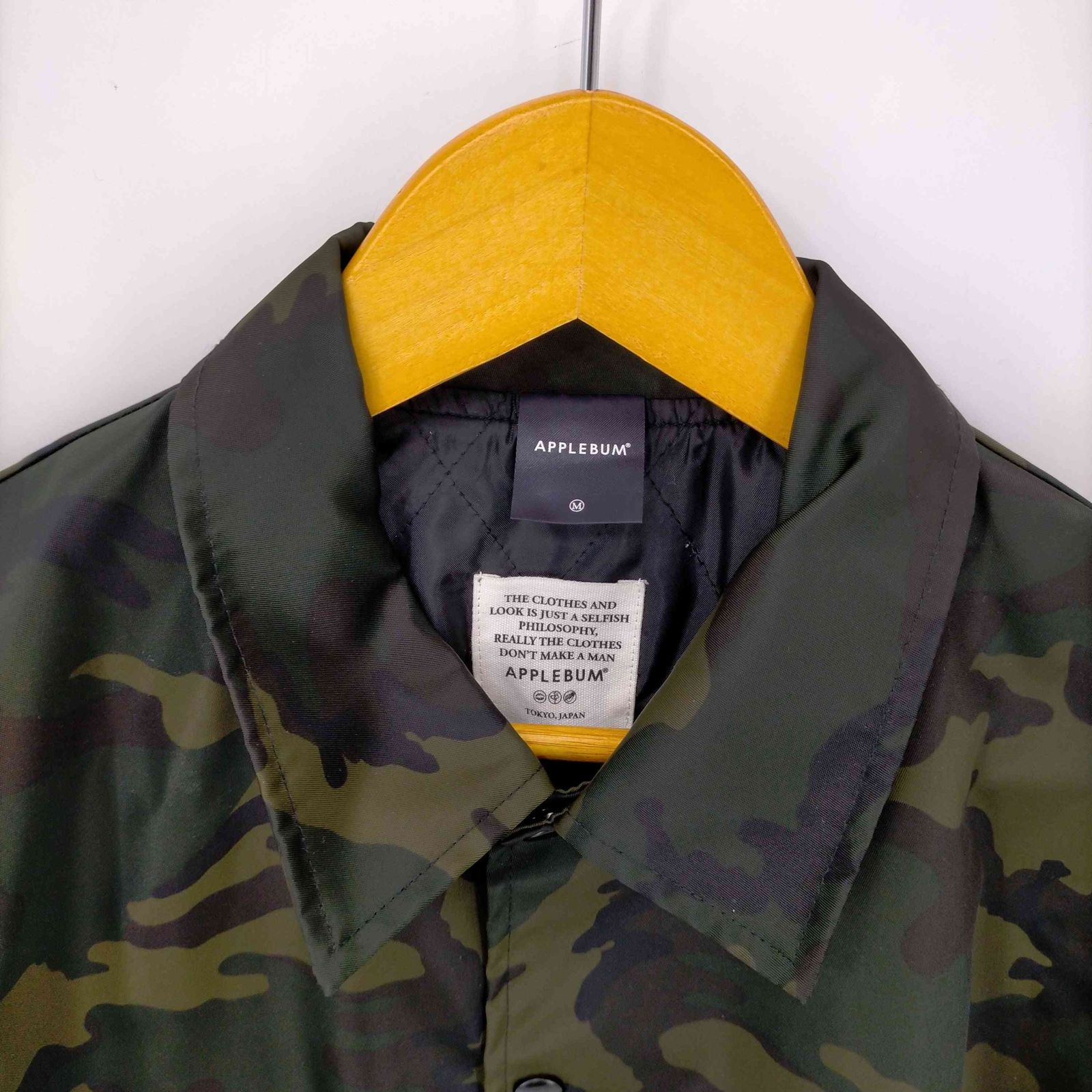 アップルバム APPLEBUM Camo Nylon Coach Jacket メンズ JPN：M - メルカリ
