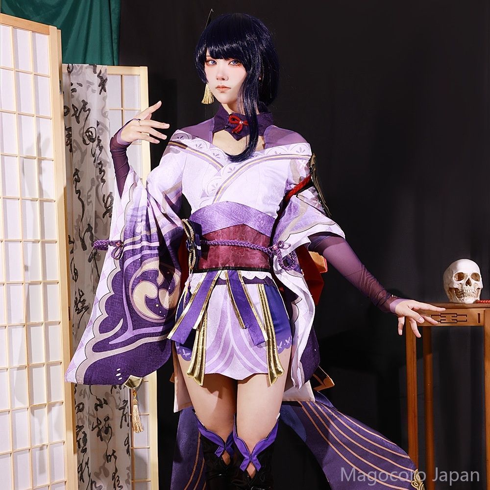 コスプレ衣装 原神 雷電将軍 稲妻城 二次元 アニメ ゲーム cos服 高品質