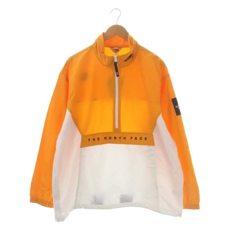 ザノースフェイス THE NORTH FACE WHITE LABEL OLEMA ANORAK オレマ アノラック ジャケット ハーフジップ  ブルゾン XL オレンジ 白 ホワイト NA3BN02N /DF ■OS