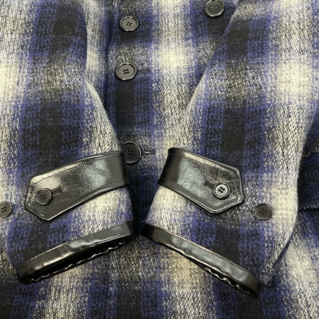 01w-3381 SUBCULTURE サブカルチャー オンブレチェックコート サイズ3