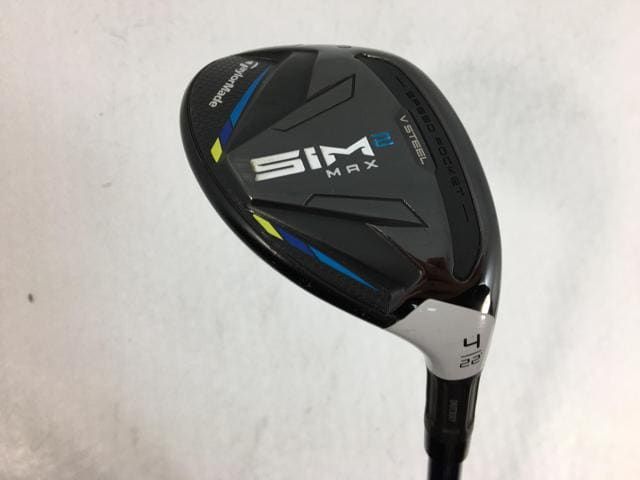 【中古ゴルフクラブ】テーラーメイド SIM2 MAX (シム2 マックス) レスキュー 2021 (日本仕様) TENSEI BLUE TM60 U4【14日間返品OK】