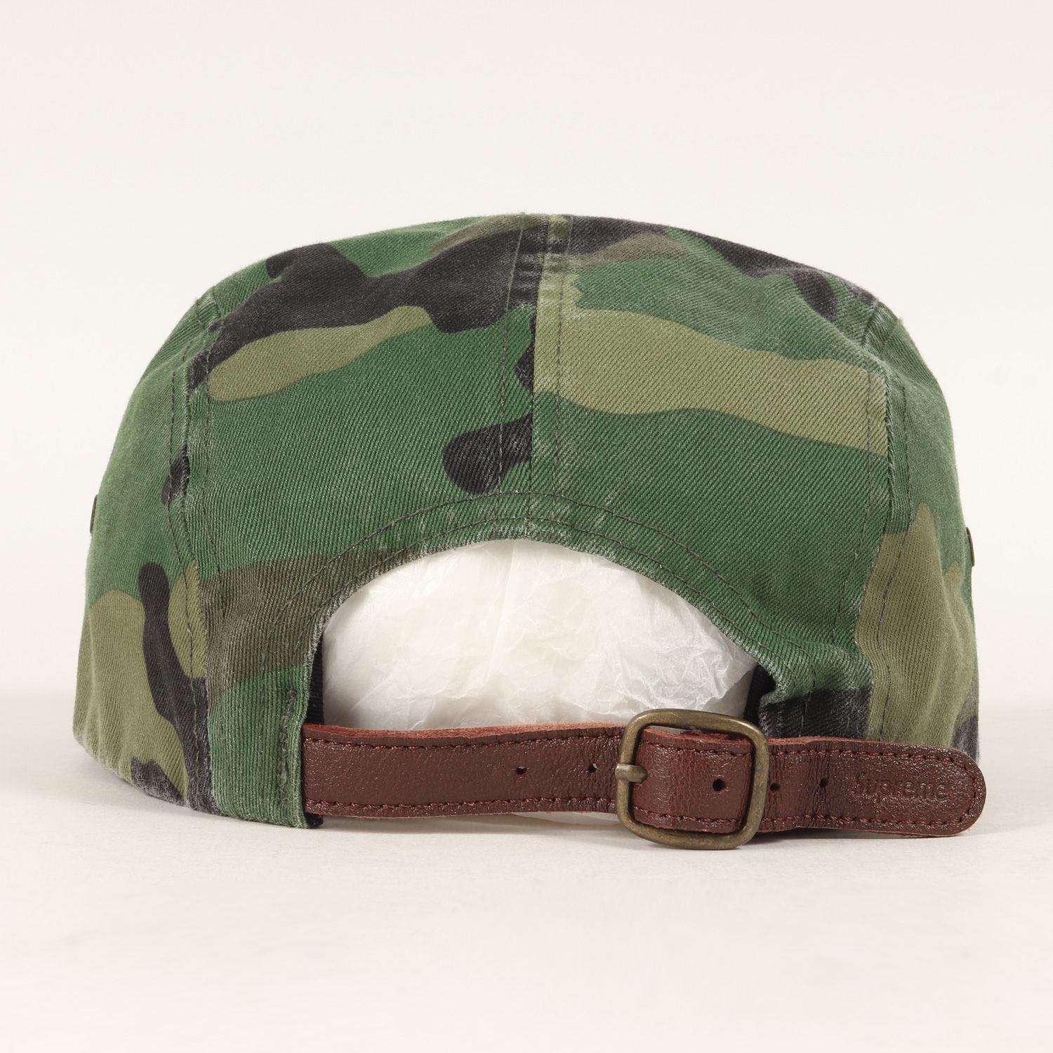 Supreme シュプリーム キャップ ウッドランドカモ ウォッシュド チノ 