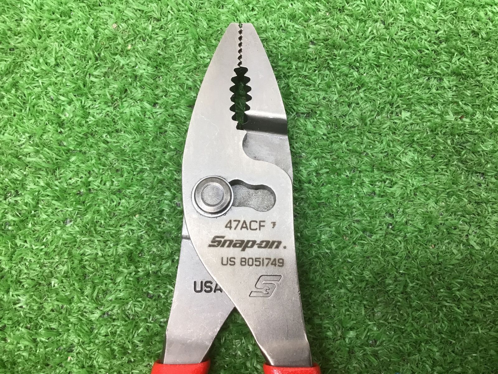 Snap-on♪コンビネーションプライヤー47ACF♪赤 レッド♪アクトツール富山店♪BRコン