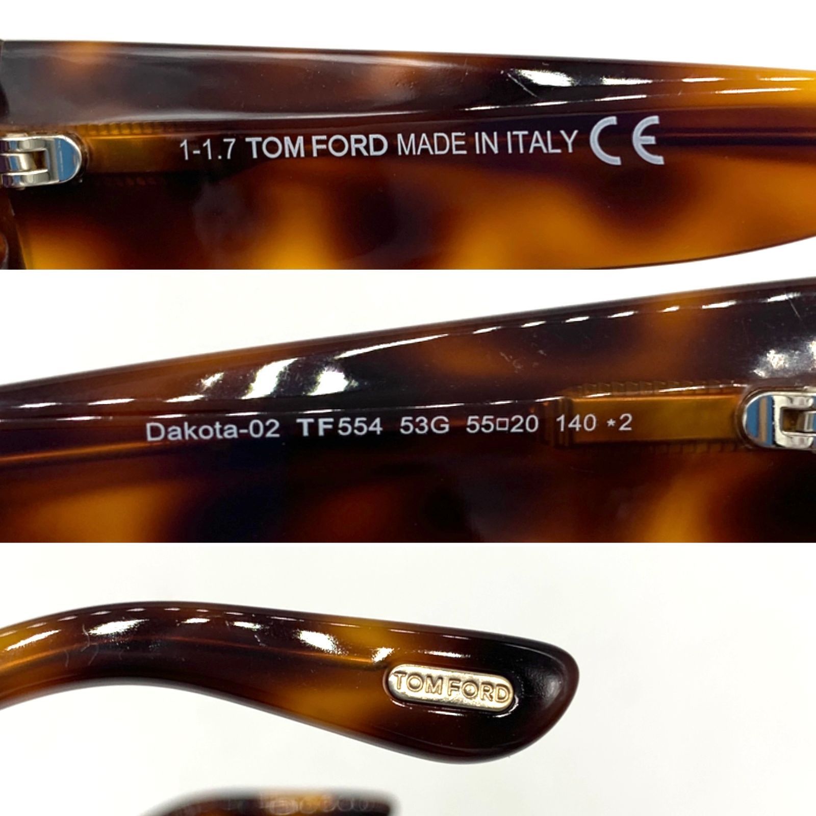 ▽TOM FORD/トムフォード サングラス Dakota-02 TF554 53G 55□20 