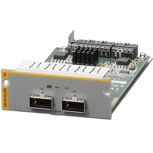 5営業日で発送 ALLIEDTELESIS アライドテレシス AT-SBx81XLEM Q2-Z7 QSFP スロットx2 デリバリースタンダード保守7年付 3516RZ7