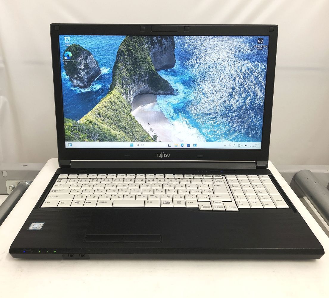 ノートパソコン FUJITSU LIFEBOOK A577/R / 第7世代 MS Office2019 H&B
