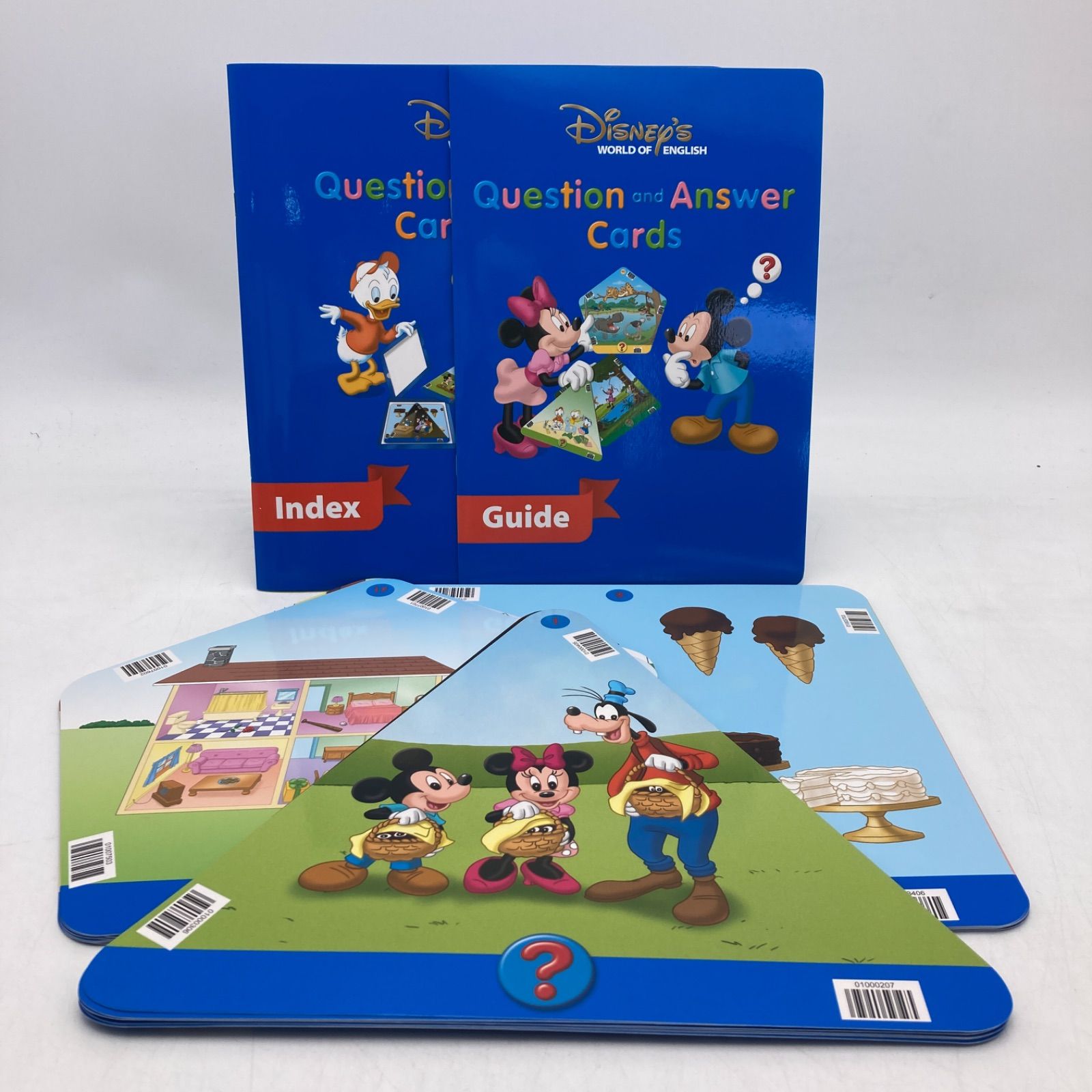 ディズニー英語　クエスション＆アンサーカード　新品未開封 Q＆Aカード（クエスチョンアンドアンサーカード）DWE【未開封
