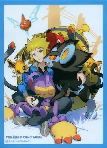 [Used] Supply Pokemon Card Game Deck Shield (sleeve) Denji Pokemon Center Limited