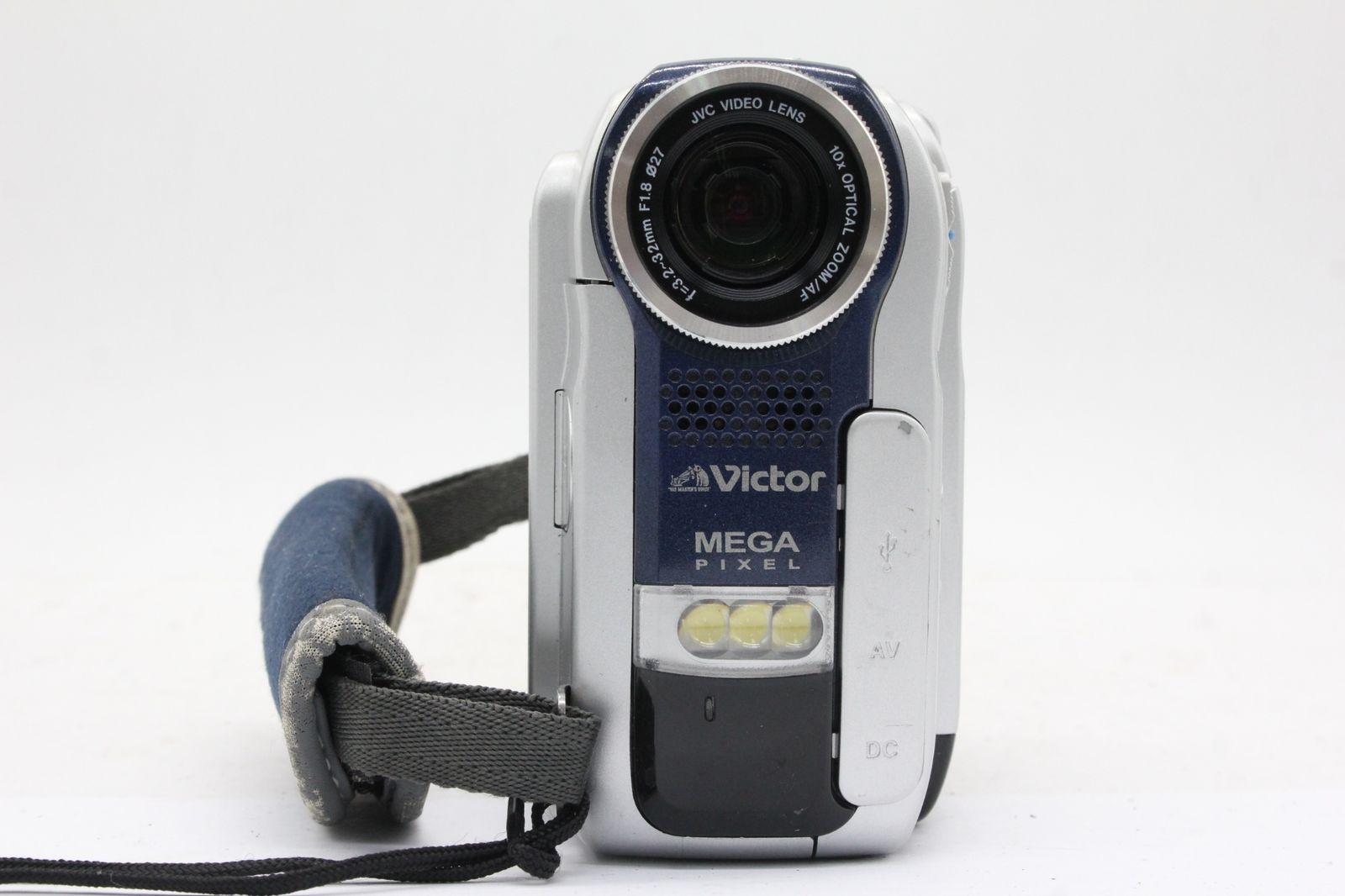 【返品保証】 【録画再生確認済み】ビクター Victor MiniDV GR-DX117 300x バッテリー付き ビデオカメラ v1512