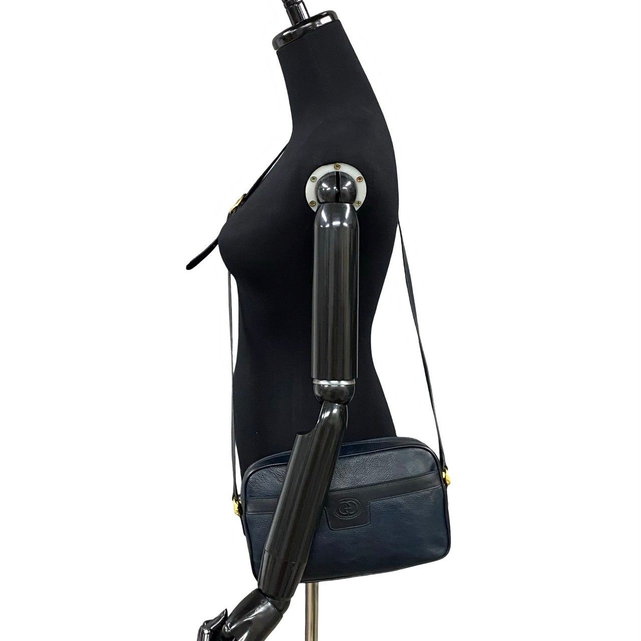 極 美品 袋付き GUCCI グッチ オールドグッチ ヴィンテージ GG ロゴ