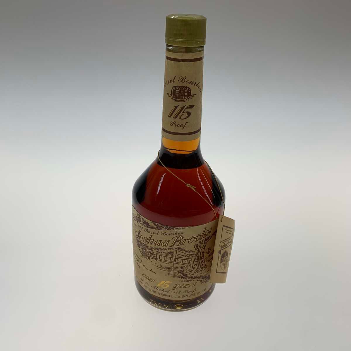 ブルックス ジョシュア 15年 Yahoo!オークション 750ml バーボン 