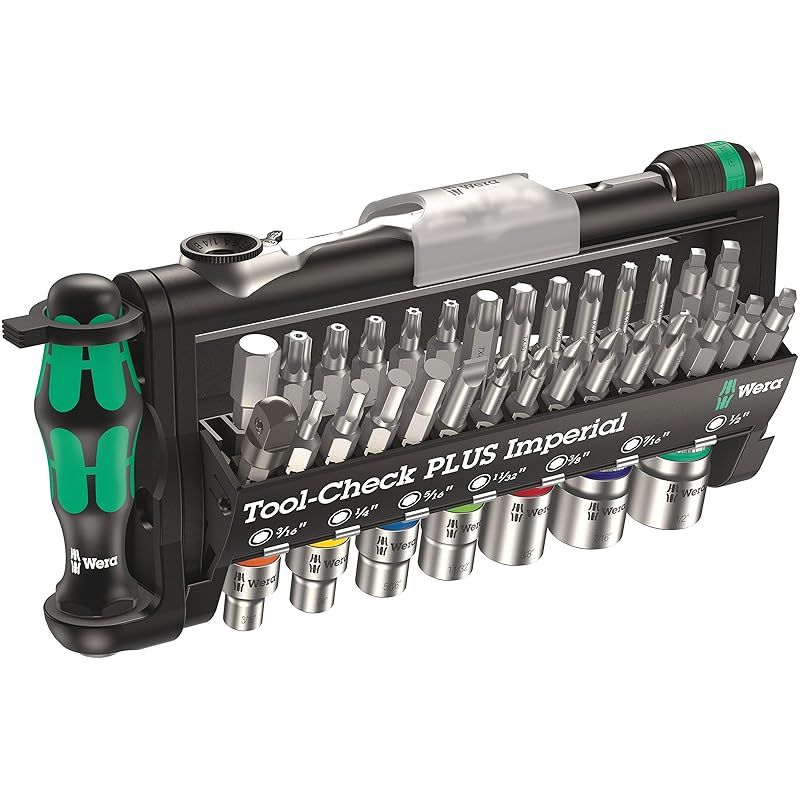 WERA ヴェラ 39点組 ラチェットドライバー ソケットセット 1 ヴェラ