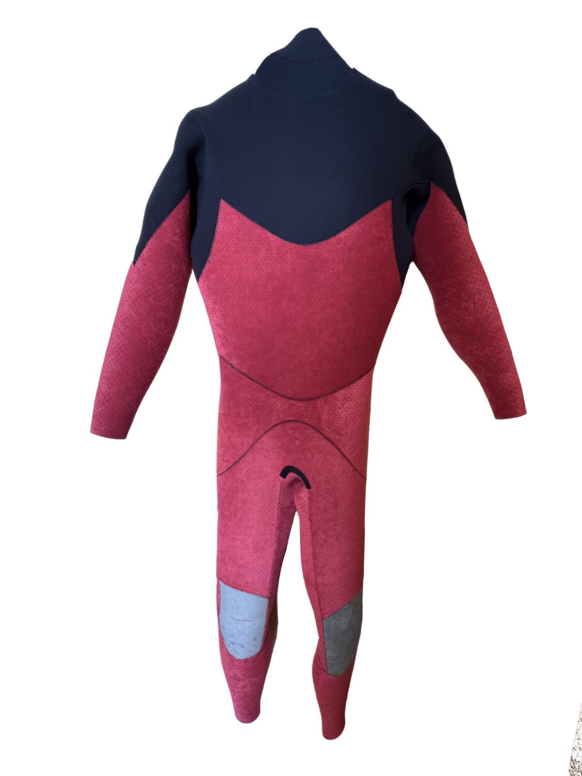  作成品 ロングチェストジップフルスーツ ３ｍｍ メッシュスキン 裏起毛 メンズML フルスーツ ウェットスーツ