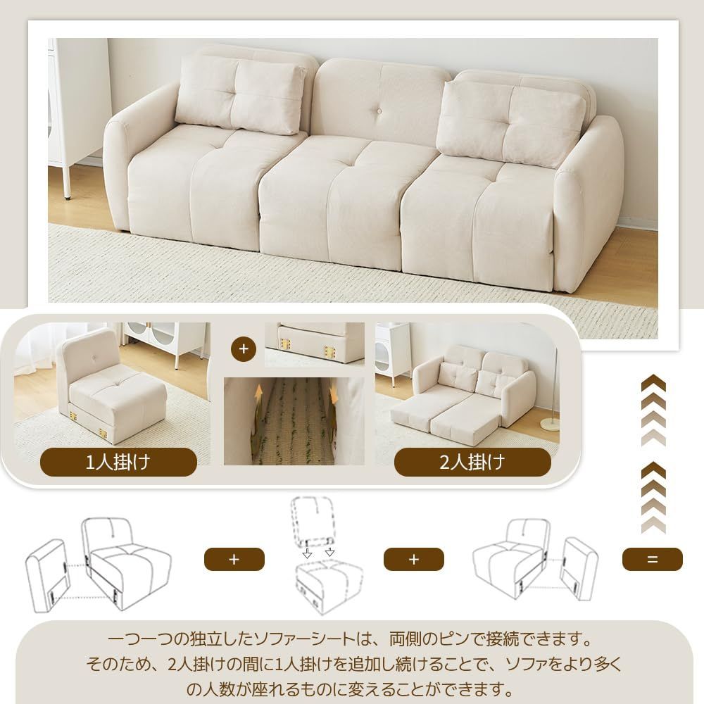 オーエスジェイ(OSJ) ソファー 2人掛け カウチソファ ソファ グレー