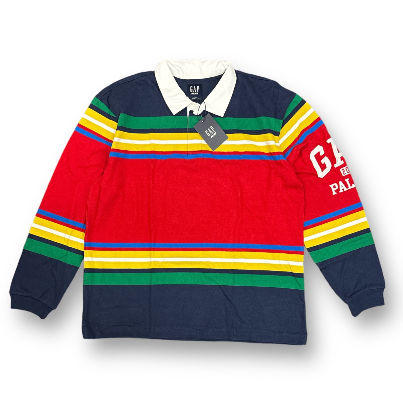 おすすめ 24SS Gap × Palace 新品 定価16500円 Rugby コラボ Shirt ウェア