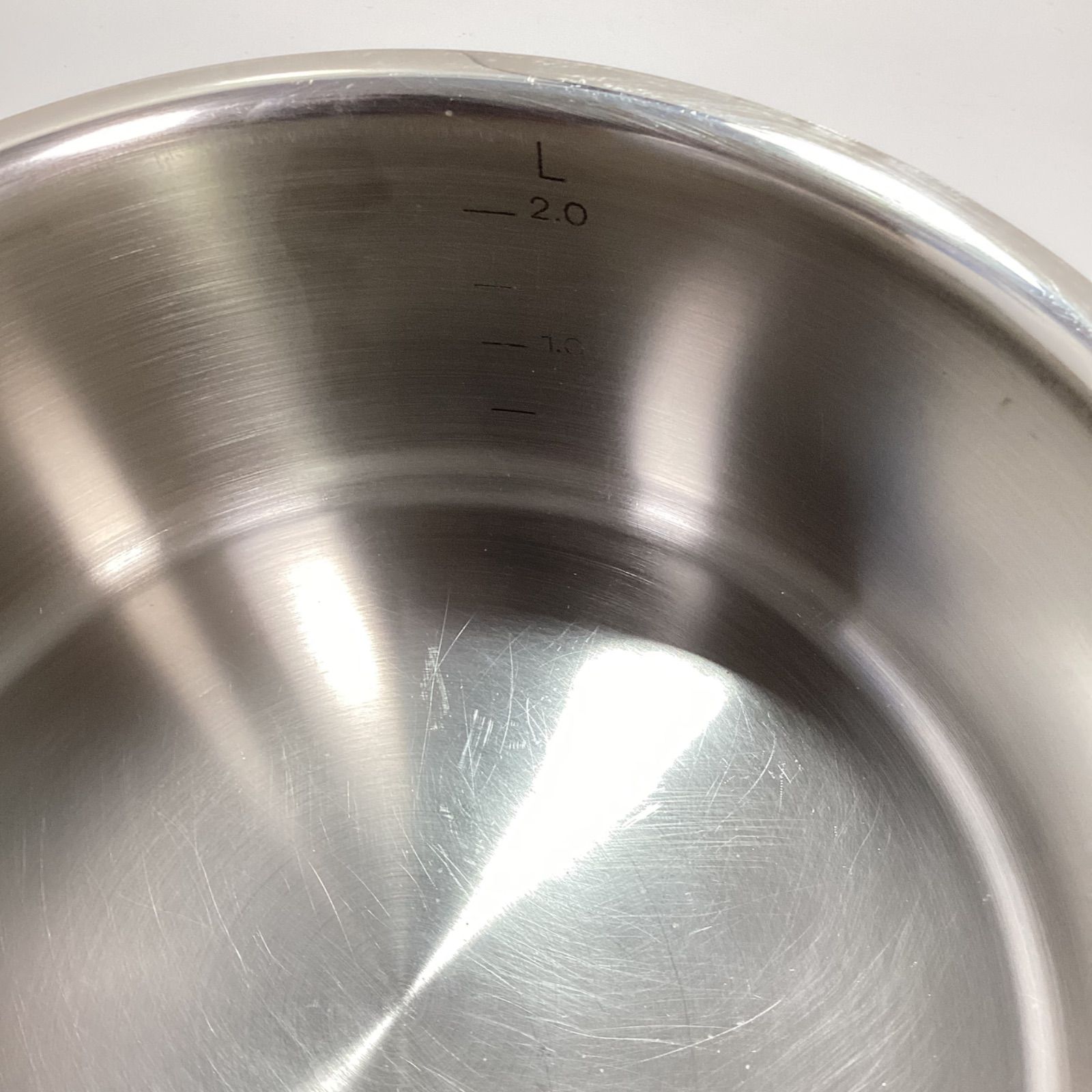 2.0L 蓋付き片手鍋