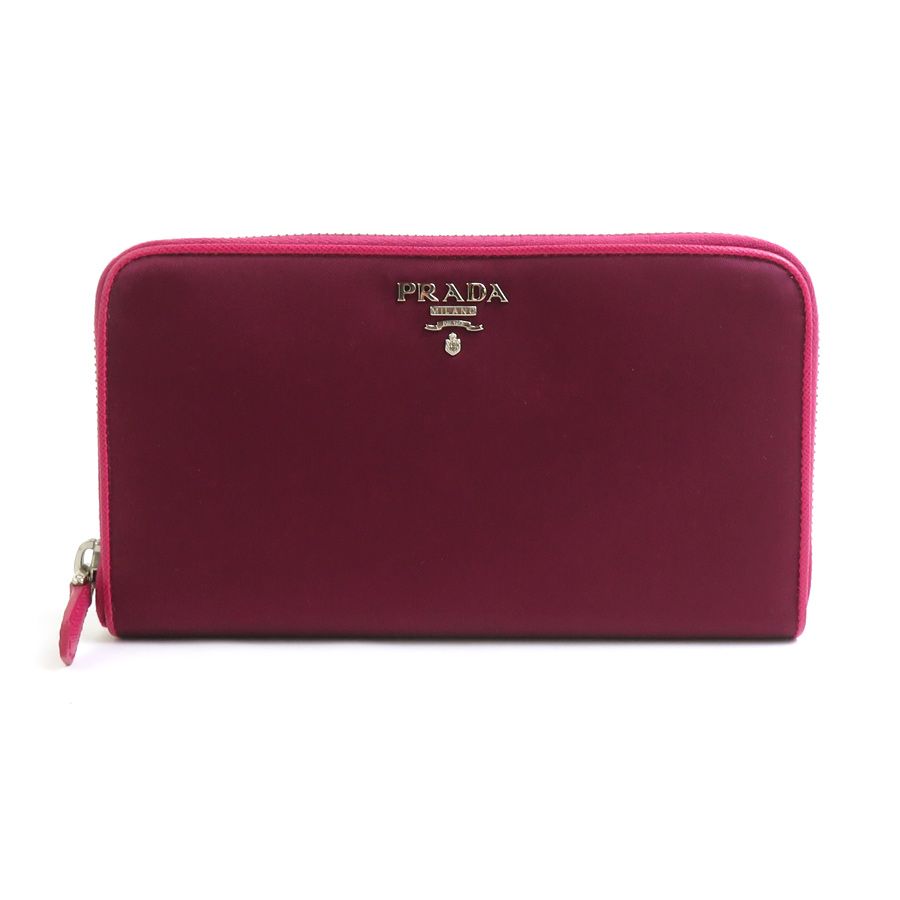 プラダ PRADA ラウンドファスナー長財布