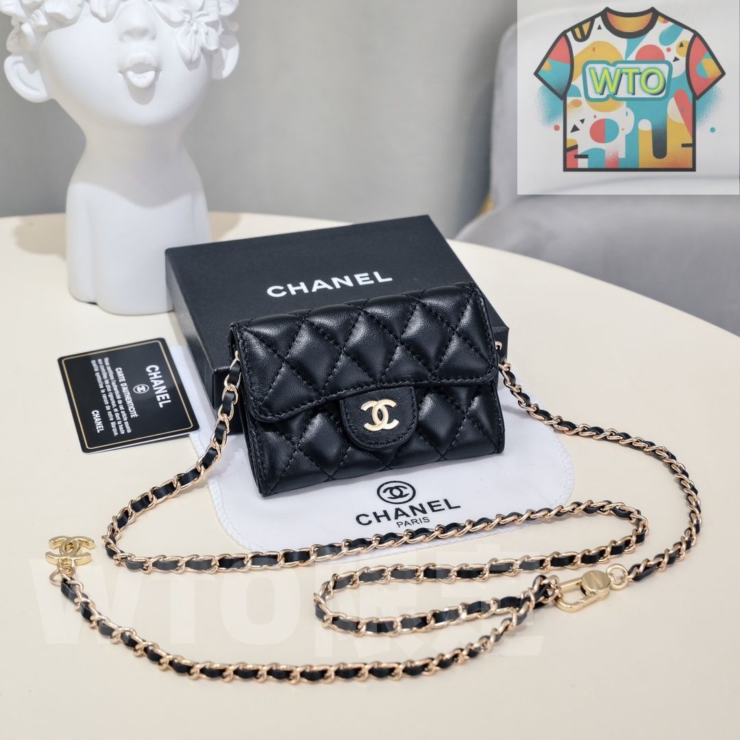 CHANEL イエロー レザー 手帳ケース org.jpg