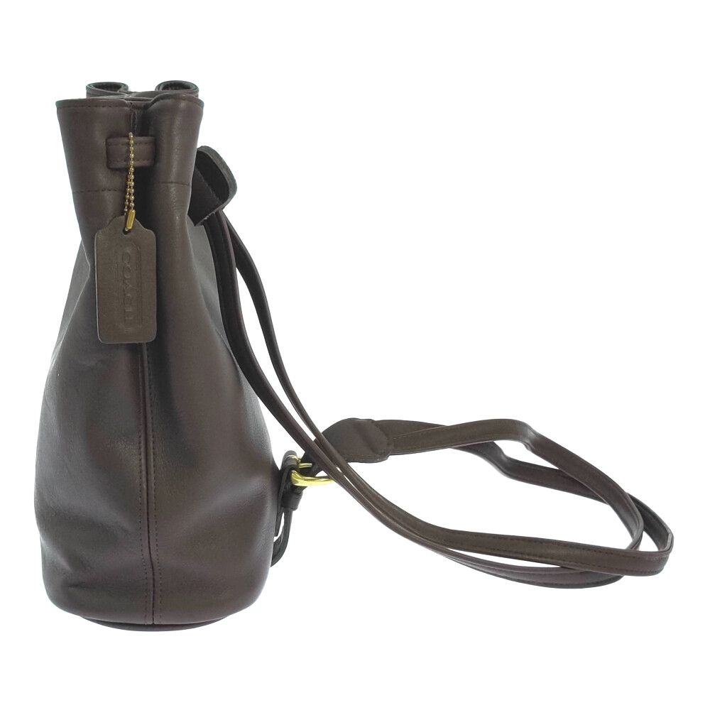【希少美品】コーチ/リュックサック/バックパック/オールレザー/ドローストリング COACH コーチ オールドコーチ・ドローストリング ミニリュック
