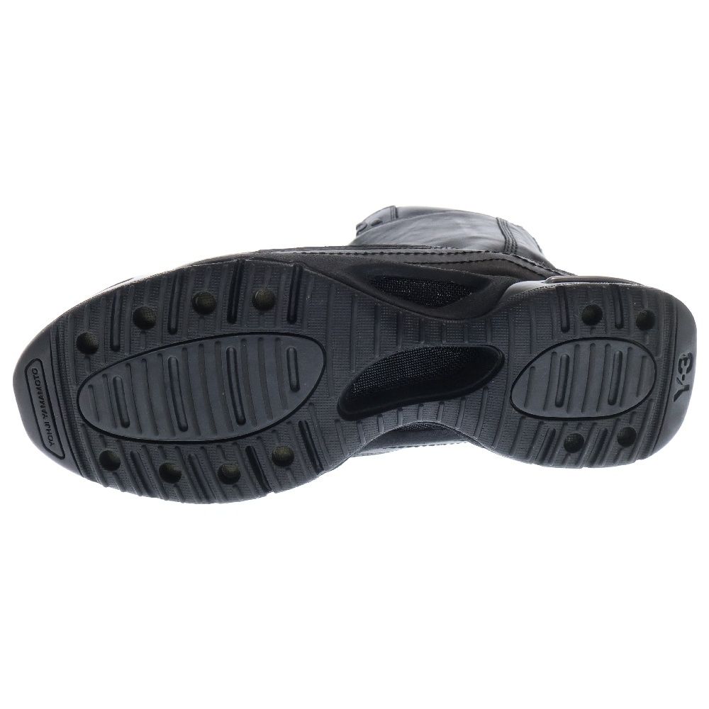 Y-3 (ワイスリー) レザーブーツ センタージップ ブラック US9.5