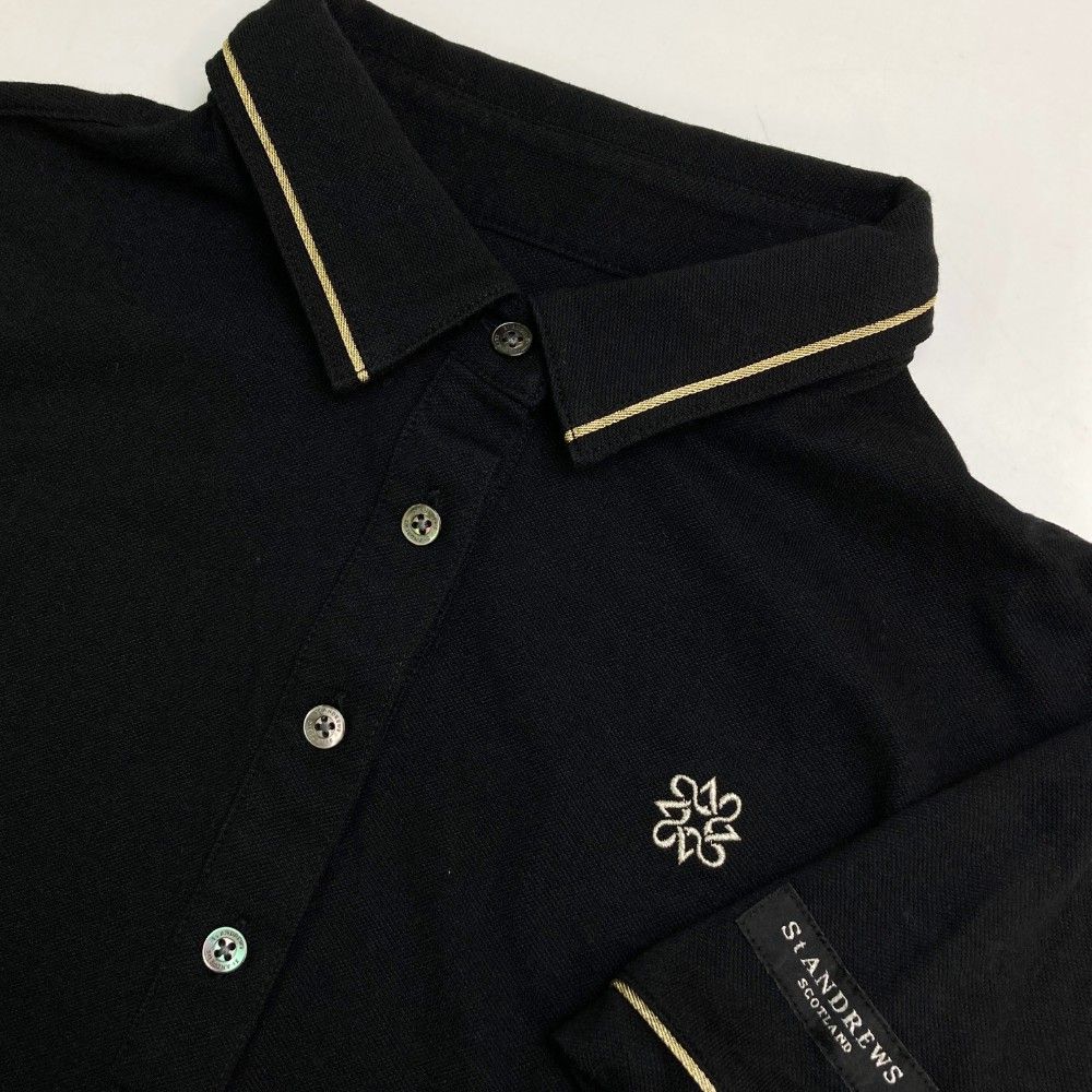 サイズ：M ST ANDREWS セントアンドリュース 半袖ポロシャツ