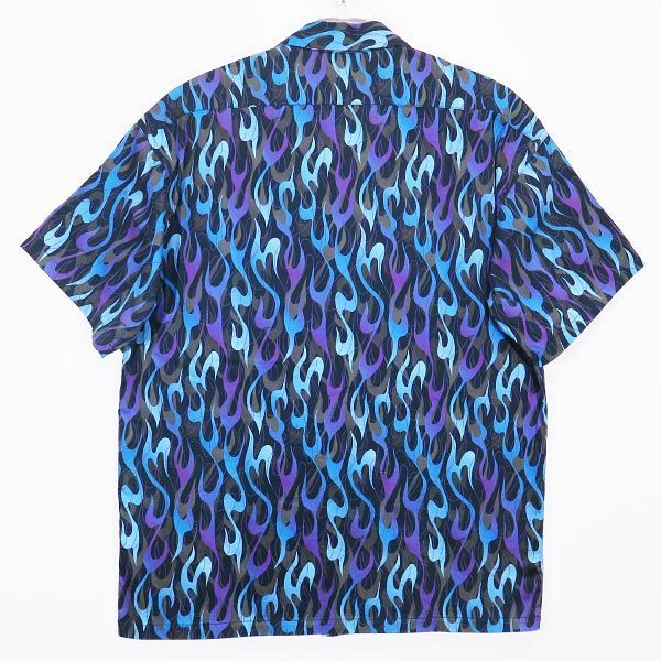 MASSES マシス SHIRTS S/S FIRE ショートスリーブ シャツ ファイア ブルー 半袖 ファイヤー - メルカリ