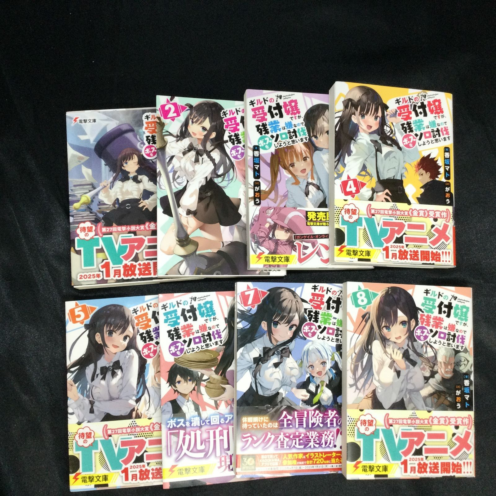 ギルドの受付嬢ですが 残業は嫌なのでボスをソロ討伐しようと思います 1〜8巻