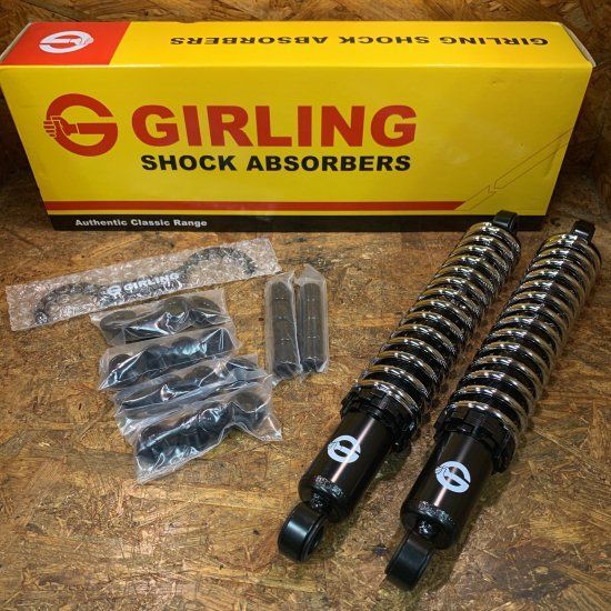 ガーリング　リア　サスペンション　ショック　Triumph　ガーリング　Girling　トライアンフ　カワサキ　ノートン　マルゾッキ　(WW50325)