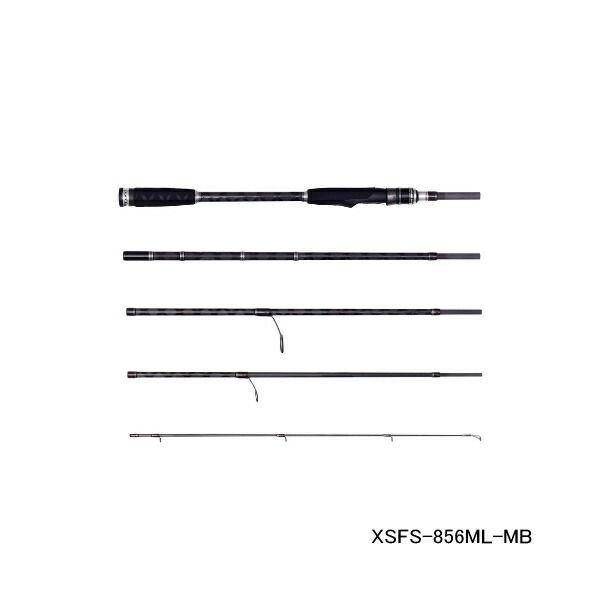 ≪ 25年5月新商品 ≫ アブガルシア クロスフィールド XSFS-856ML-MB 〔仕舞寸法 46.7cm〕 返品不可