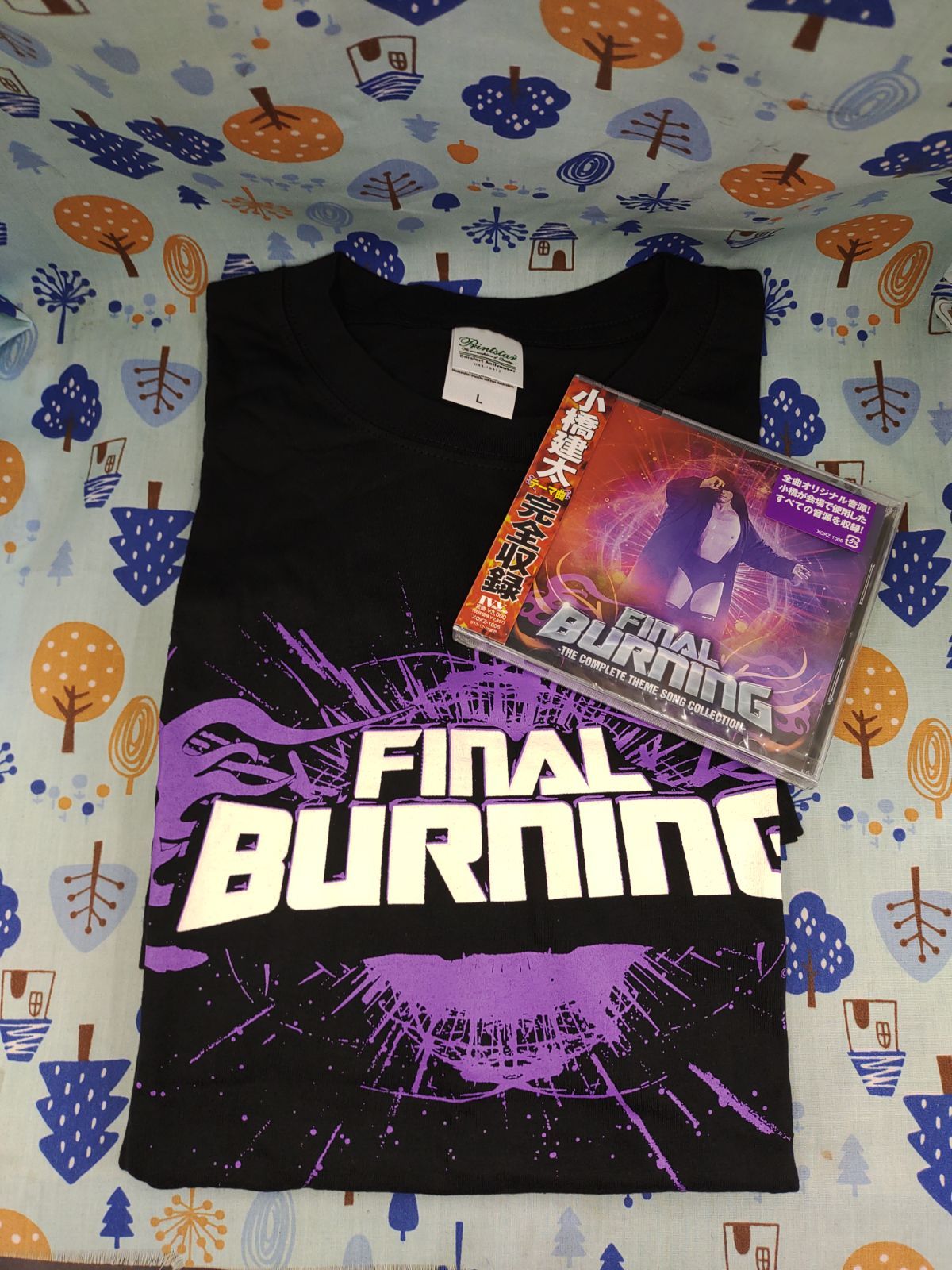 Amazon限定 Tシャツ&CD 小橋建太 FINAL BURNING 新品】 Amazon限定 小橋建太 FINAL BURNING Tシャツ CD - メルカリ