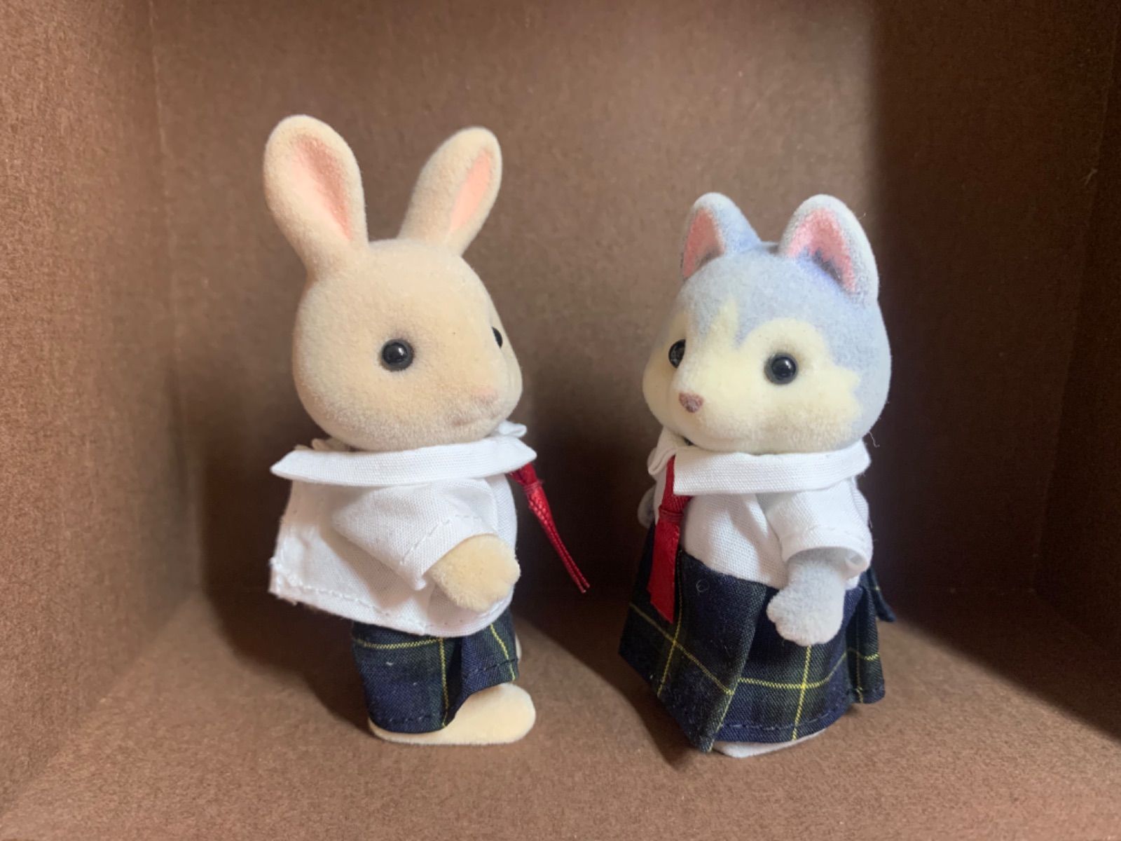 円高還元 シルバニアファミリー制服2着セット男の子女の子 メルカリ - クラフト・布製品