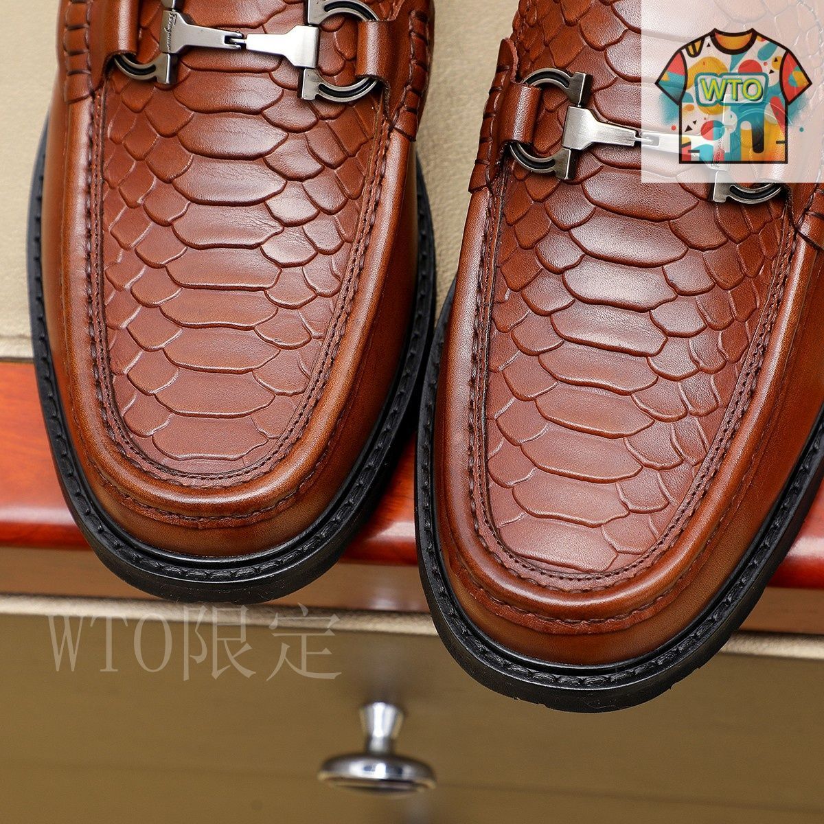 Ferragamo フェラガモ メンズ ビジネス シューズ34-GE53 - メルカリ