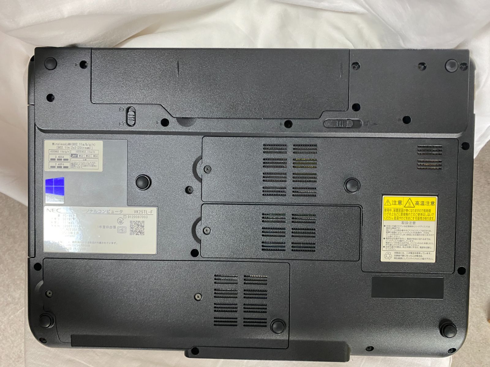 VersaPro NEC VK25T/L-F Core i5 3210M/4G/320G マルチ 無線LAN 