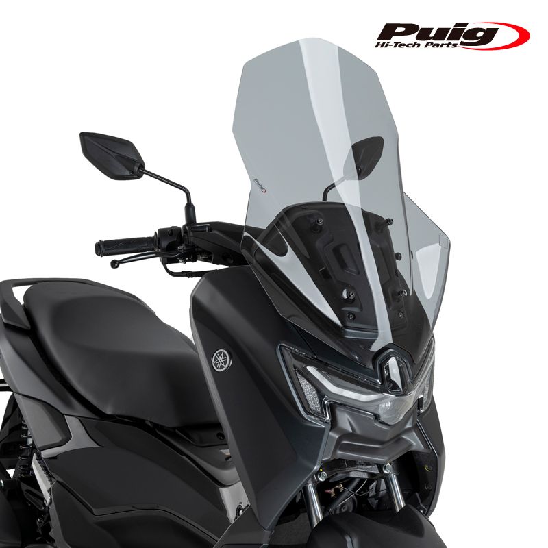 Puig 22407H WINDSHIELD V-TECH LINE TOURING SMOKE YAMAHA NMAX 125 25- NMAX 125 TECH MAX 25- プーチ スクリーン カウル