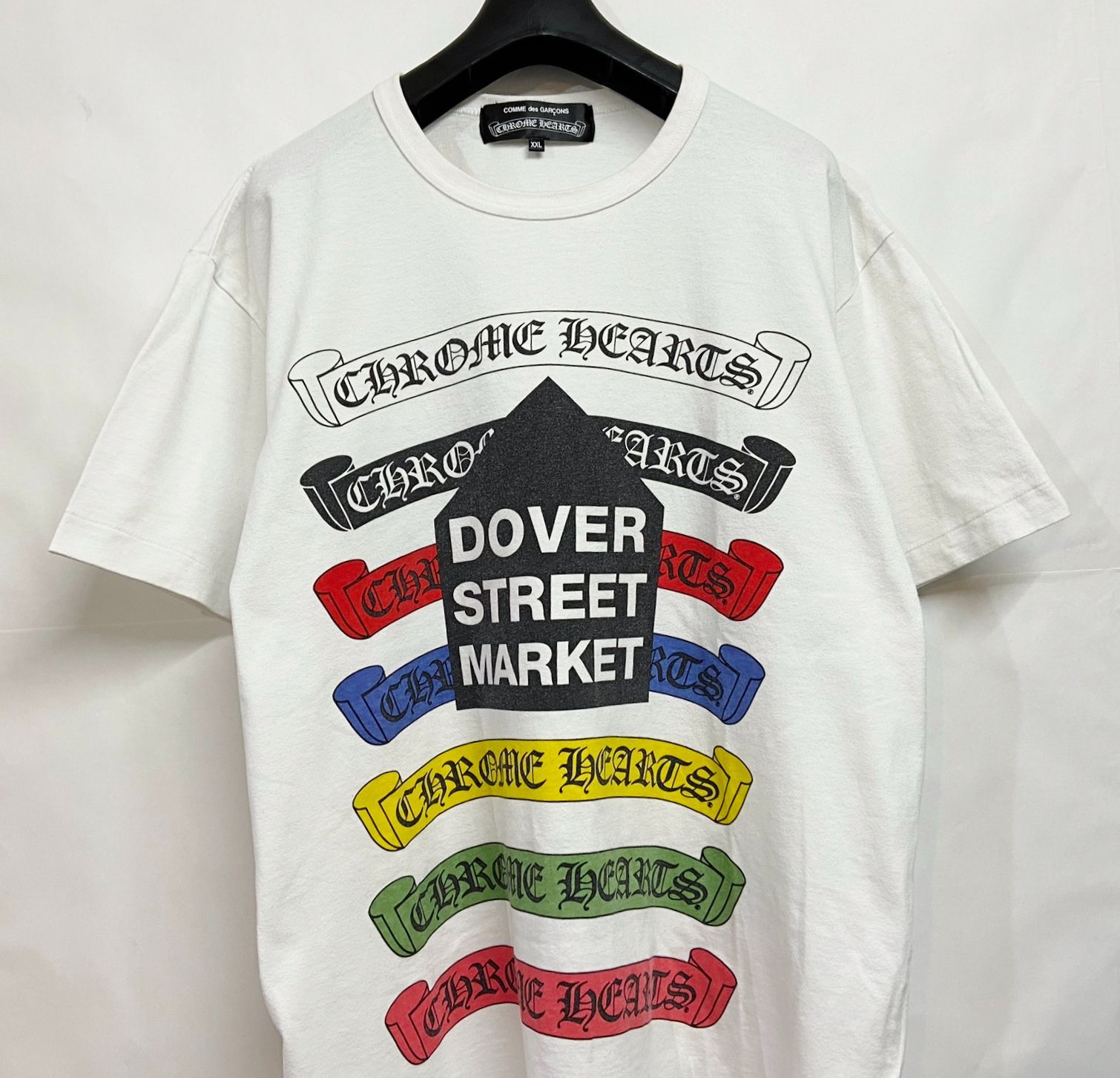 CHROME HEARTS x COMME des GARCONS｜クロムハーツ コムデギャルソンオム DOVER STREET MARKET Tシャツ  - メルカリ