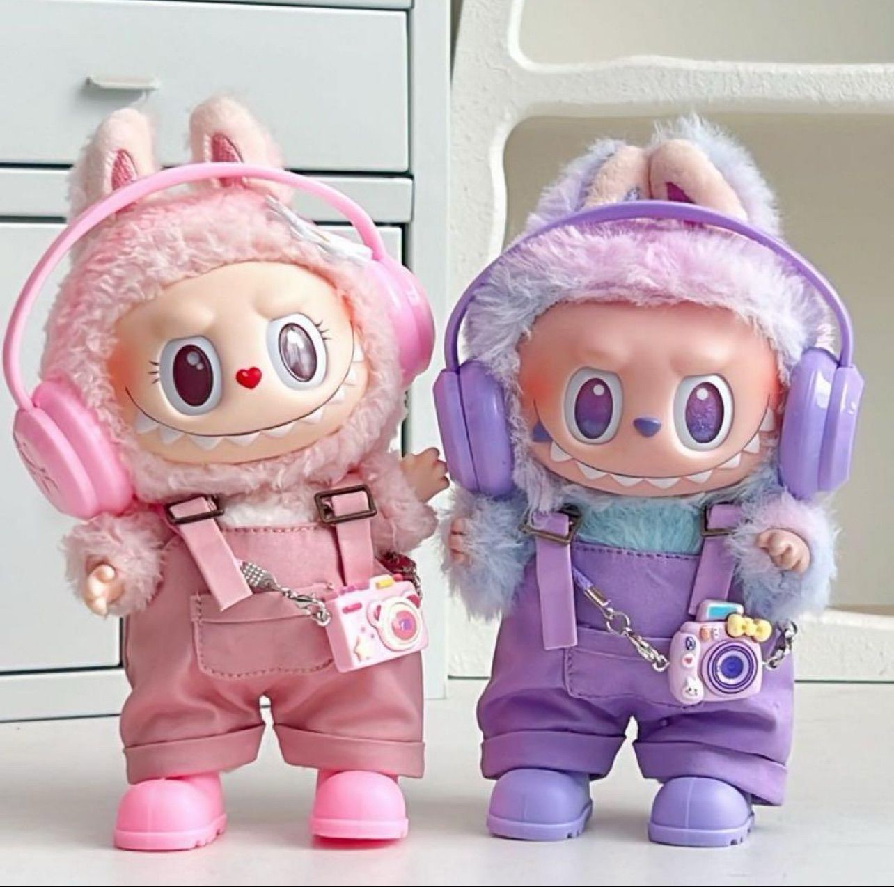 【予約商品】LABUBU ラブブぬいぐるみ着せ替え服 ドラゴン(2週間後に発送) ラブブ服 LABUBU ぬいぐるみ着 ラブブ着せ替え服 ホワイトの羽2