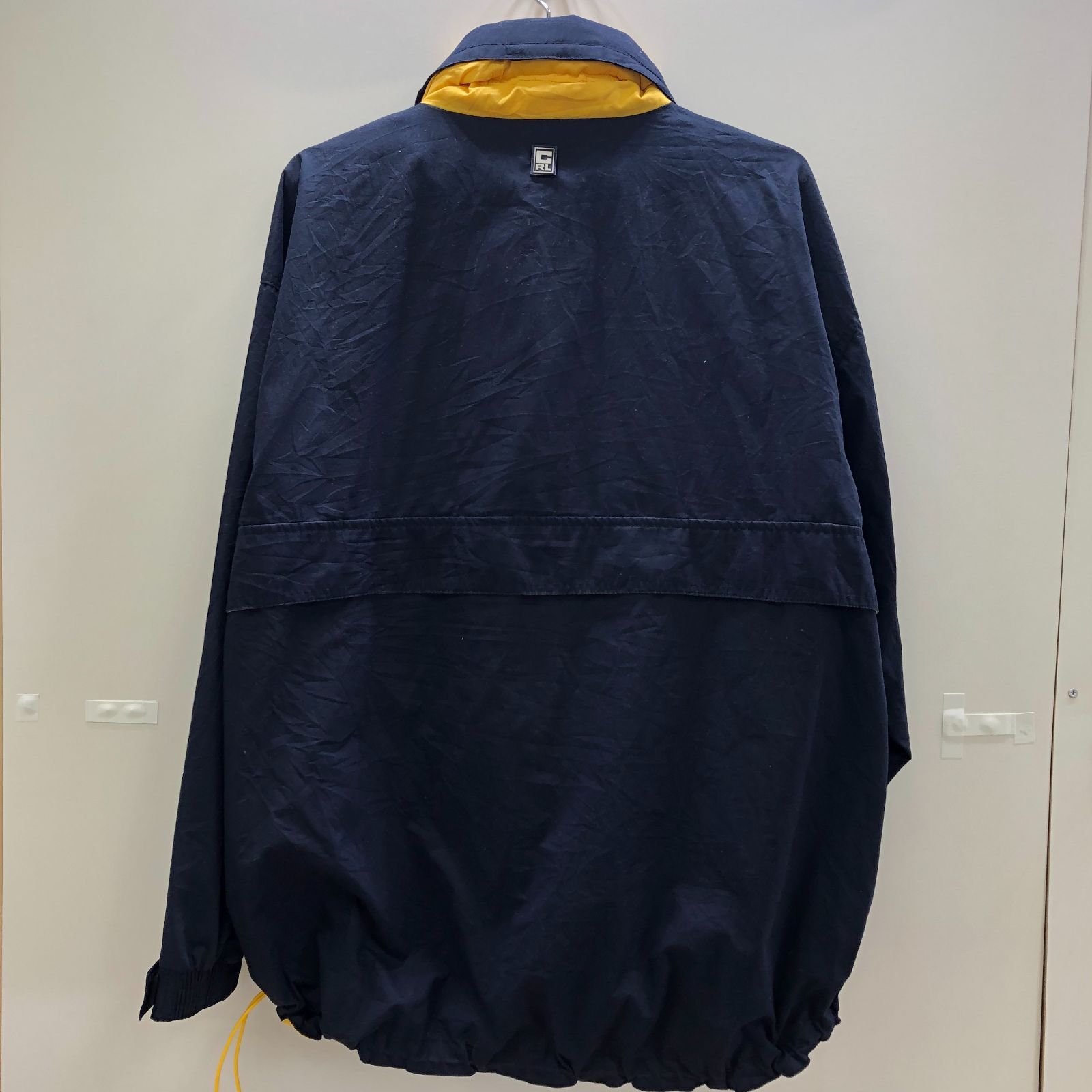 Ralph Lauren CHAPS チャップス ナイロンジャケット Vintage Chaps Ralph Lauren Green Blue Mens Spellout Color