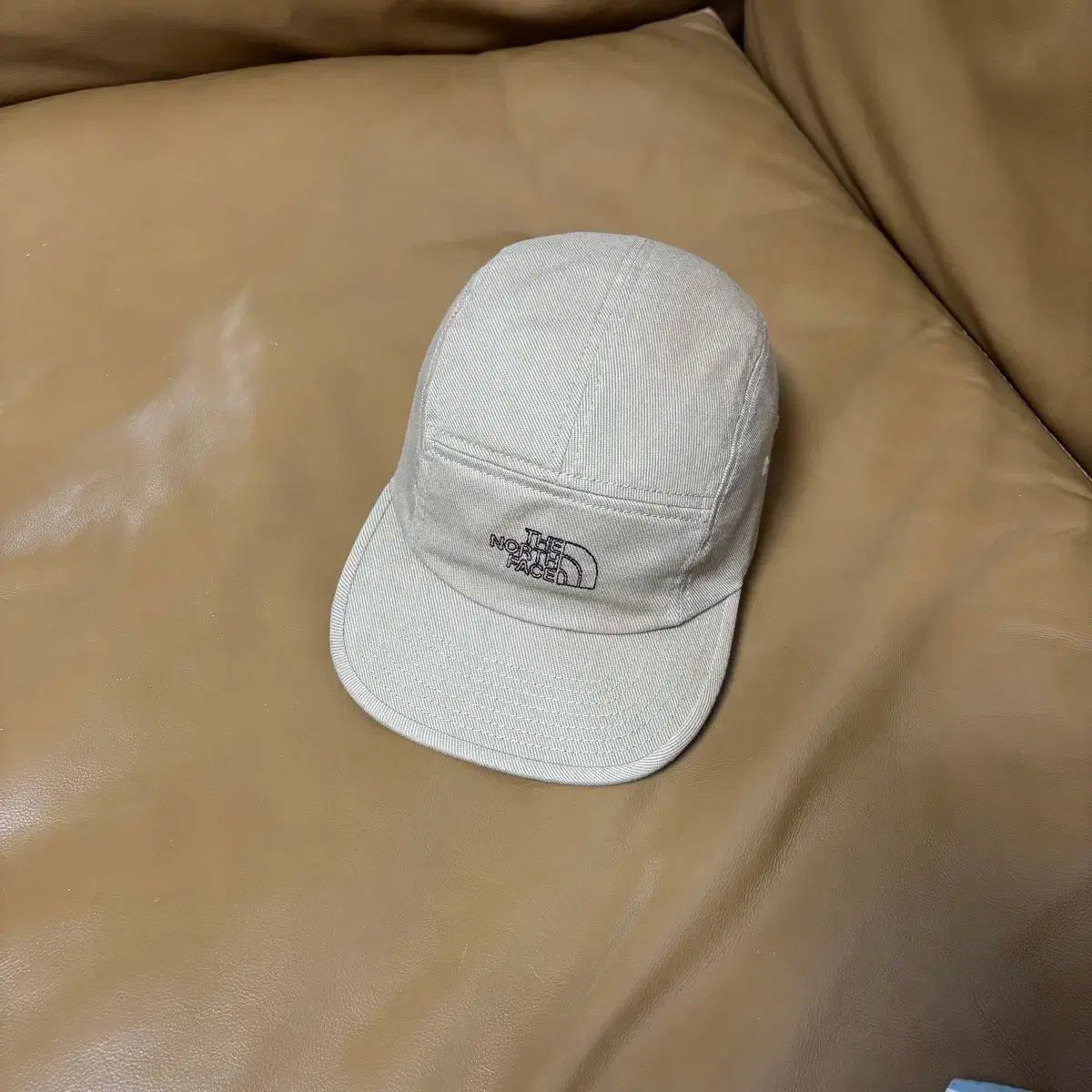 nanamica ナナミカ THE NORTH FACE ザノースフェイス パープルラベル ステッチ ロゴ キャンプキャップ 帽子 Tan Beige